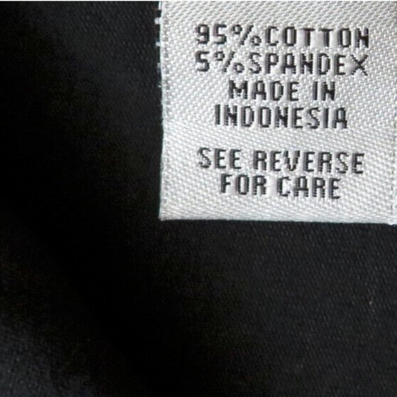 Catherines Suprema Collection Soft Stretchy Black Pocket Skort Plus Size 4X - Picture 7 of 7